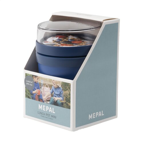 DéBlé Mepal Lunchpot Ellipse 262224 300 ml met apart 120 ml bovenvak