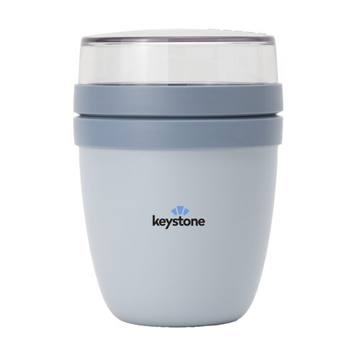DéBlé Mepal Lunchpot Ellipse 262224 300 ml met apart 120 ml bovenvak