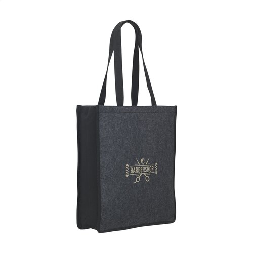 Vibe Shopper GRS RPET Felt winkeltas bedrukken met logo