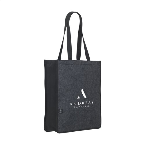 Vibe Shopper GRS RPET Felt winkeltas bedrukken met logo