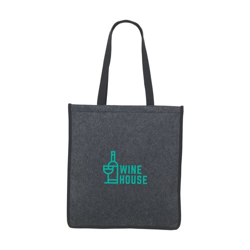 Vibe Shopper GRS RPET Felt winkeltas bedrukken met logo