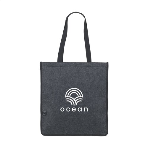 Vibe Shopper GRS RPET Felt winkeltas bedrukken met logo