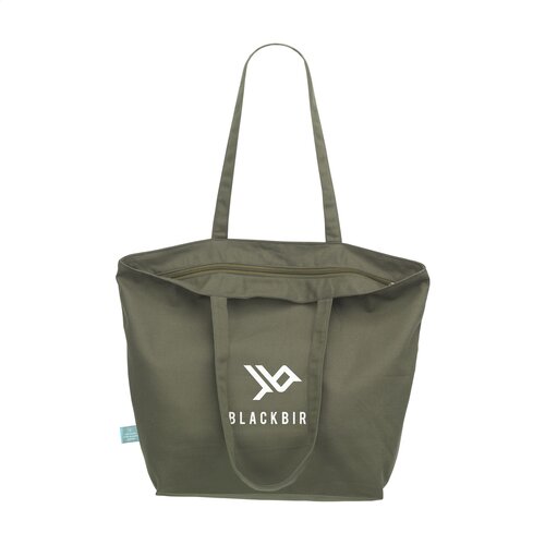 Organic Canvas Pro GOTS Shopper tas bedrukken met logo