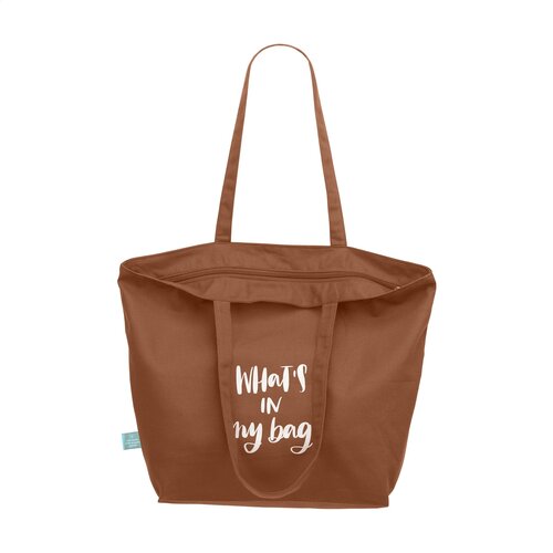 Organic Canvas Pro GOTS Shopper tas bedrukken met logo