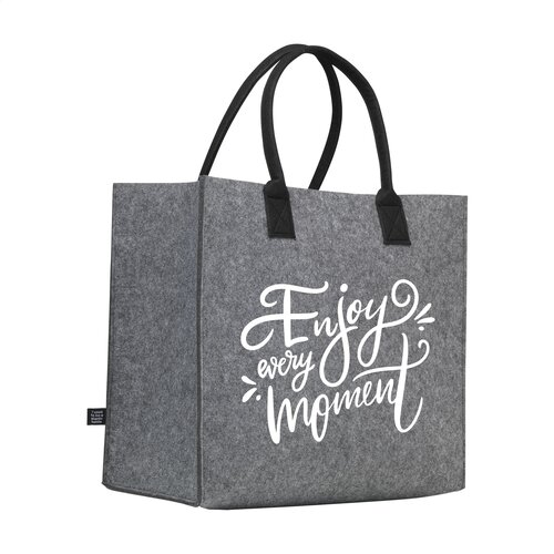 BigShopper Argus GRS RPET Felt winkeltas bedrukken met logo DeBle