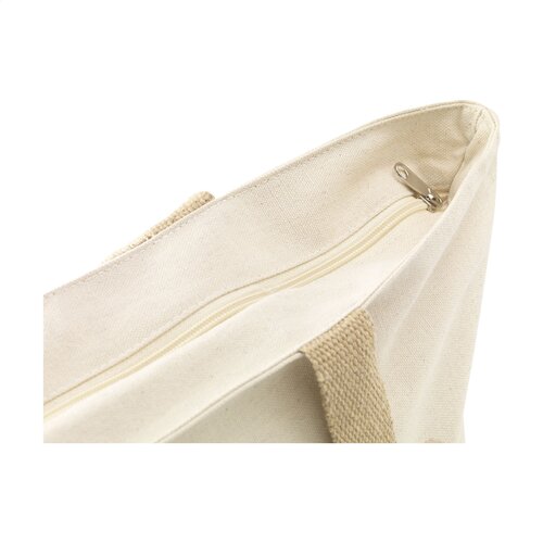 Cancun Beachbag Organic Cotton strandtas bedrukken met logo DeBle