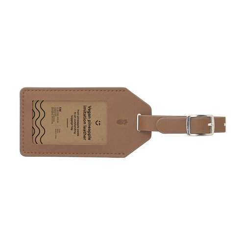 Vegan Pineapple Leather Luggage Tag Vegan Pineapple Leather Luggage Tag