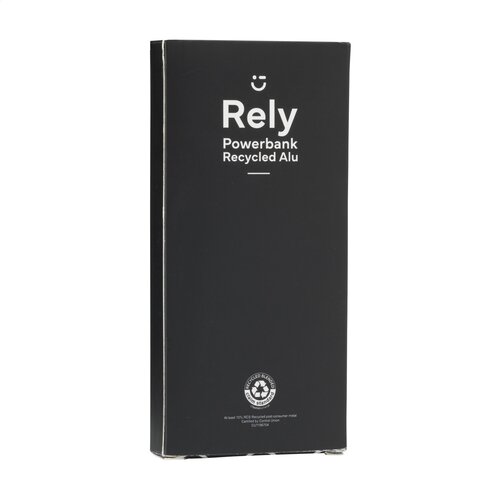 DéBlé Rely Powerbank 10.000mAh Recycled Alu 1970.98 bedrukken met logo