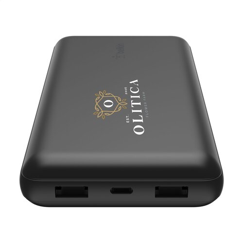 DéBlé Belkin BoostCharge powerbank 262493 20.000 mAh met twee USB-A-poorten en één USB-C-poort