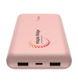 DéBlé Belkin BoostCharge powerbank 262493 20.000 mAh met twee USB-A-poorten en één USB-C-poort