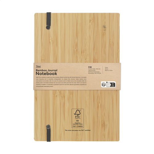 TeaGround Cork Notebook A5 notitieboek met duurzame cover van theebladerenafval en kurk