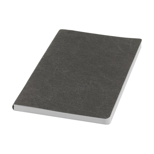 Washable Kraft A5 GRS notitieboek 263265 bedrukt met logo
