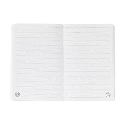 Washable Kraft A5 GRS notitieboek 263265 bedrukt met logo