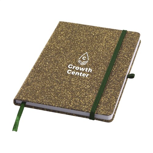 TeaGround Cork A5 notitieboek 263852 bedrukt met logo