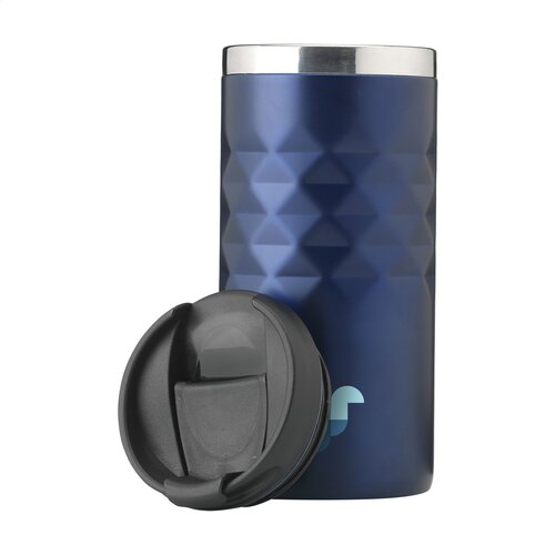Geometric Mug RCS Recycled Steel 280 ml thermosbeker 4733 Geometric Mug RCS Recycled Steel 280 ml thermosbeker 4733