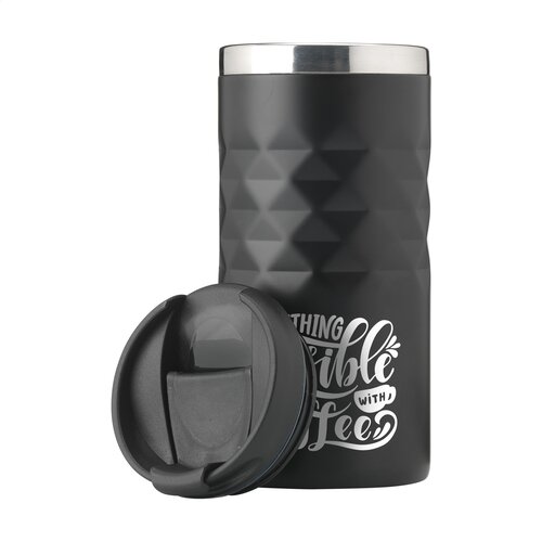 Geometric Mug RCS Recycled Steel 280 ml thermosbeker 4733 Geometric Mug RCS Recycled Steel 280 ml thermosbeker 4733