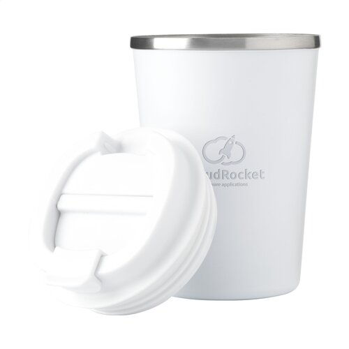 Kaffi RCS thermosbeker 300 ml gerecycled RVS 261734 bedrukt met logo