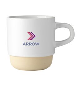 Stapelbare mok Vivaldi 300 ml met logo bedrukken DeBle