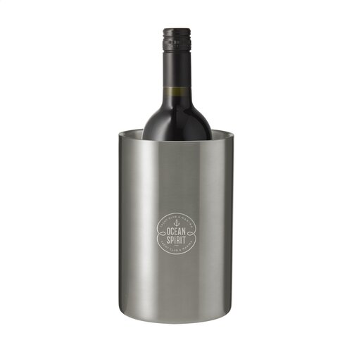 CoolSteel RCS gerecyclede RVS wijnkoeler 6881 bedrukt met logo