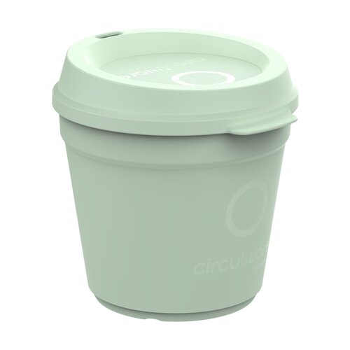 CirculCup Lid herbruikbare stapelbare beker 200 ml 261879 met logo