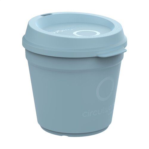 CirculCup Lid herbruikbare stapelbare beker 200 ml 261879 met logo