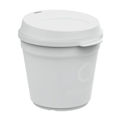 CirculCup Lid herbruikbare stapelbare beker 200 ml 261879 met logo