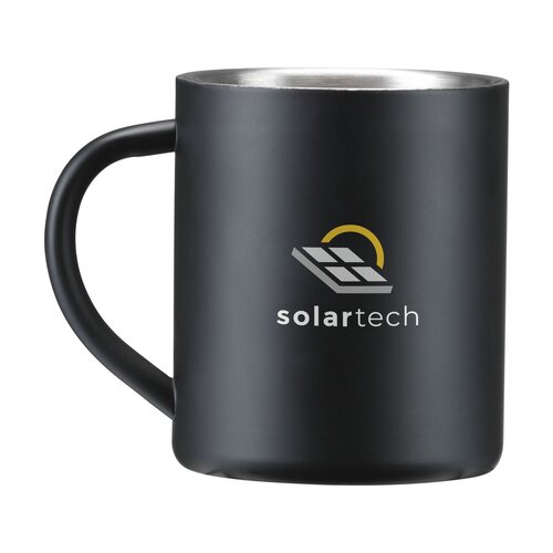 Dubbelwandige gepolijste mok, IsoMug RCS Recycled Steel