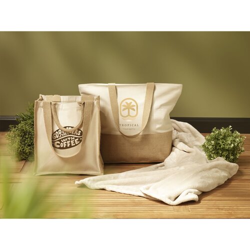 Yucatan Shopper Organic Cotton winkeltas bedrukken met logo DeBle