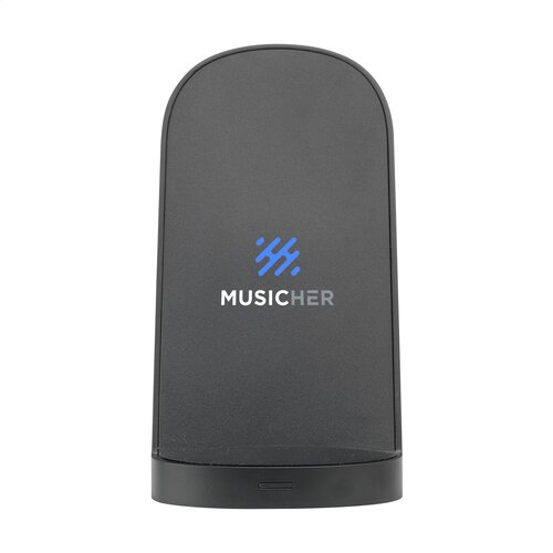 Triple-Up RCS Recycled ABS Wireless Charger Stand