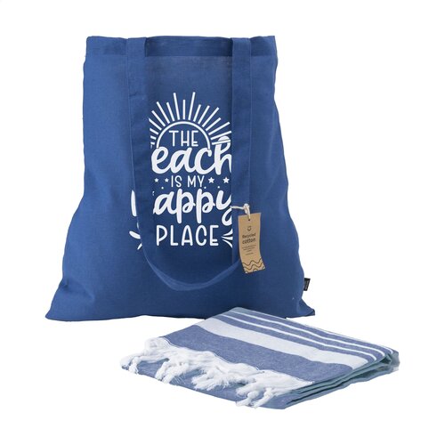 Boodschappentassen bedrukken Merch Set Summer geschenkset.