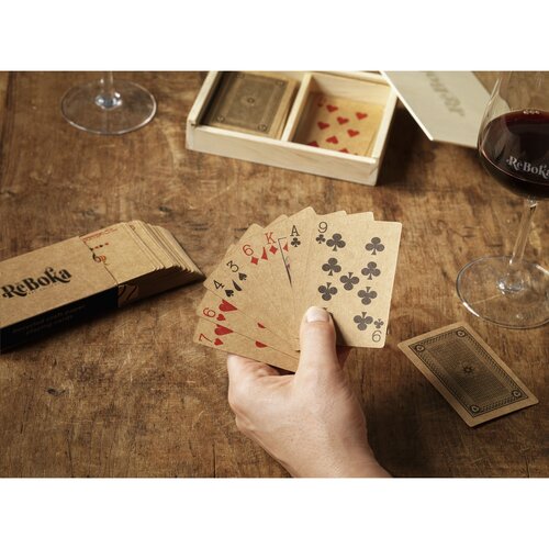 Diverse premiums Recycled Playing Cards Single speelkaarten.