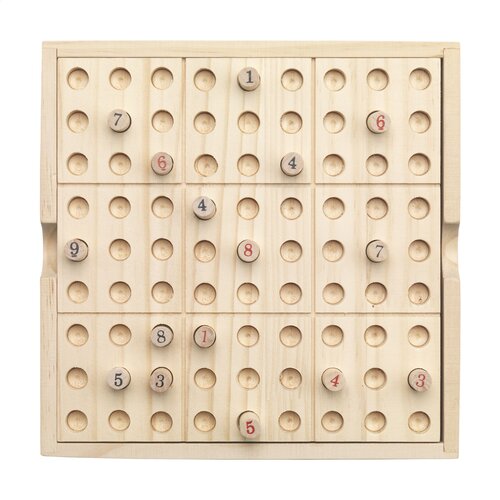 Diverse premiums Sudoku Woodgame.