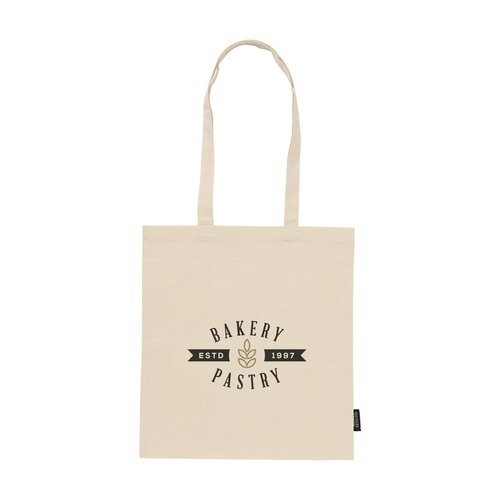 ShoppyBag GRS Recycled Cotton (180 g/m²) winkeltas bedrukken met logo