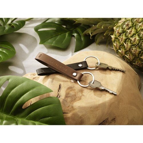 Vegan Pineapple Leather Keyring sleutelhanger 1286