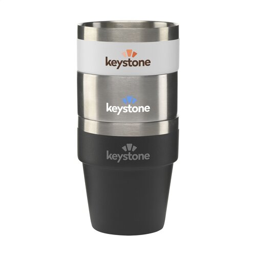 Hyco RCS beker 300 ml gerecycled RVS 262249 bedrukt met logo