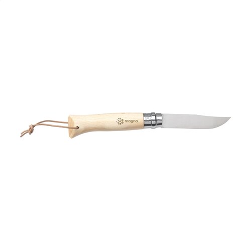 Opinel Inox No 08 Natural zakmes 160244