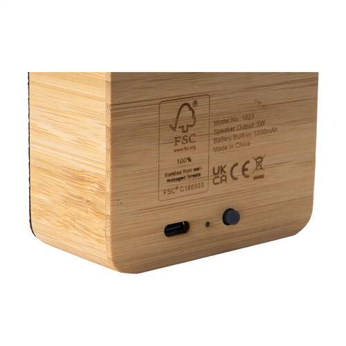 Sonido 5W Bamboo Wireless Speaker draadloze speaker 1023