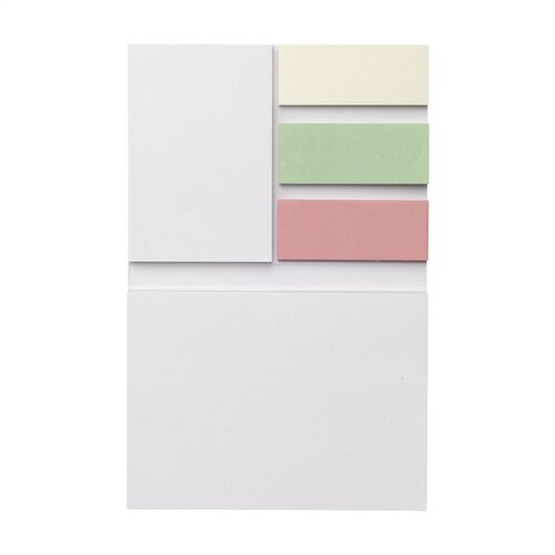 Memo Sticky Notes and Markers Recycled Paper memoblokje 2477