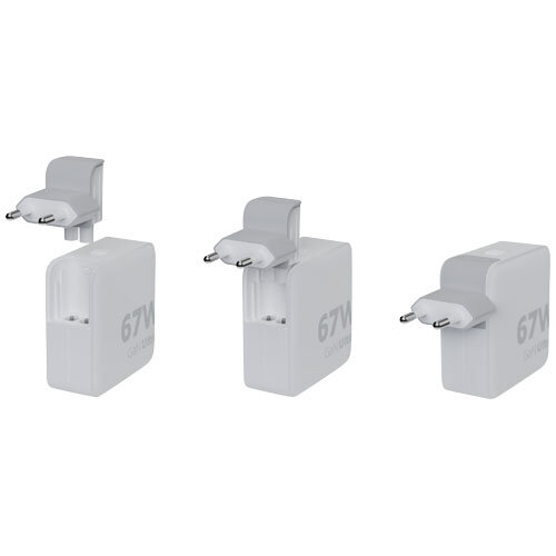 Xtorm XVC2067 GaN Ultra reislader van 67 W met USB-C PD kabel 100 W