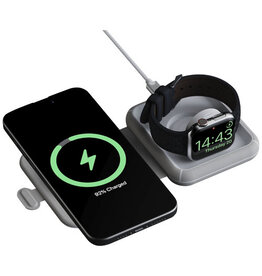 Xtorm XWF21 opvouwbare 2-in-1 draadloze reislader 15 W