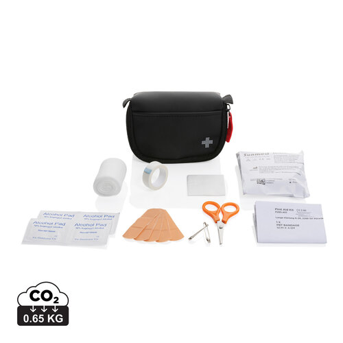 DeBle mailable EHBO set gerecycled PU met logo P265.401