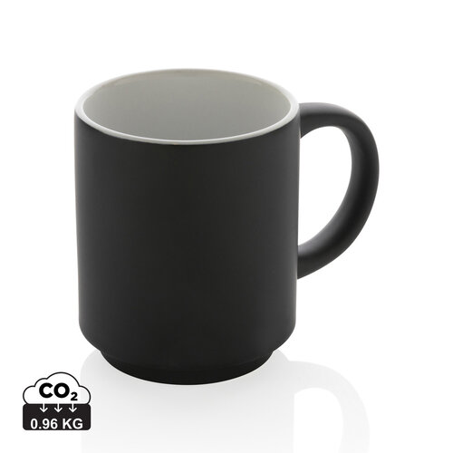 Stapelbare mok 180 ml P434.07 met logo bedrukken DeBle
