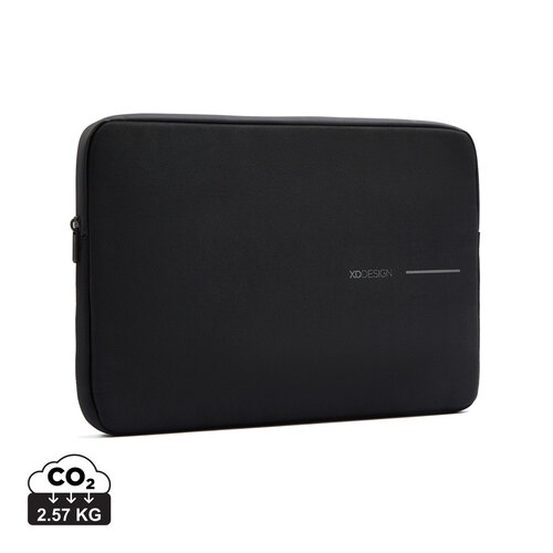 DéBlé XD Design laptophoes P706.211 voor 16 inch laptop van 1200D rPET met fleecevoering en waterdichte rits