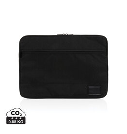 Impact AWARE 15.6 inch laptophoes P788.111 – duurzame rPET laptophoes met neopreen voering, ruim voorvak en AWARE tracer, gemaakt van 9,5 PET-flessen, ideaal relatiegeschenk