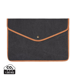 VINGA Bosler GRS recycled canvas 16" laptop sleeve V788040