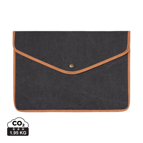VINGA Bosler GRS recycled canvas 16" laptop sleeve V788040 VINGA Bosler GRS recycled canvas 16" laptop sleeve V788040