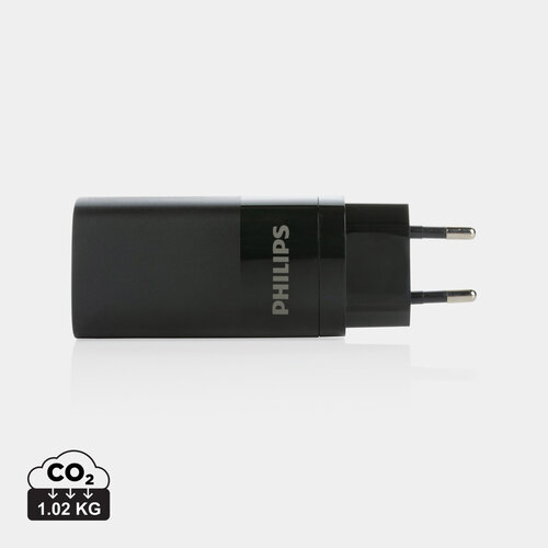 Philips Ultra snelle 3-poorts USB oplader 65W - P301.281 Philips Ultra snelle 3-poorts USB oplader 65W - P301.281