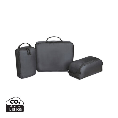 Renew AWARE RPET 3-delige Packing Cube Set bedrukt met logo