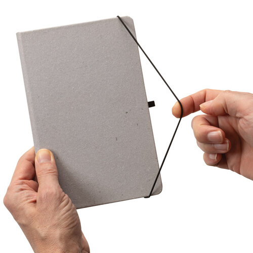 GRS Gerecycled lederen hardcover notitieboek A5 – P774.20