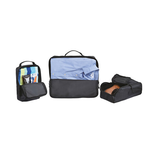 Renew AWARE RPET 3-delige Packing Cube Set bedrukt met logo